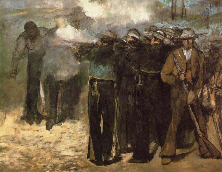 Edouard Manet The Execution of Emperor Maximilian, china oil painting image